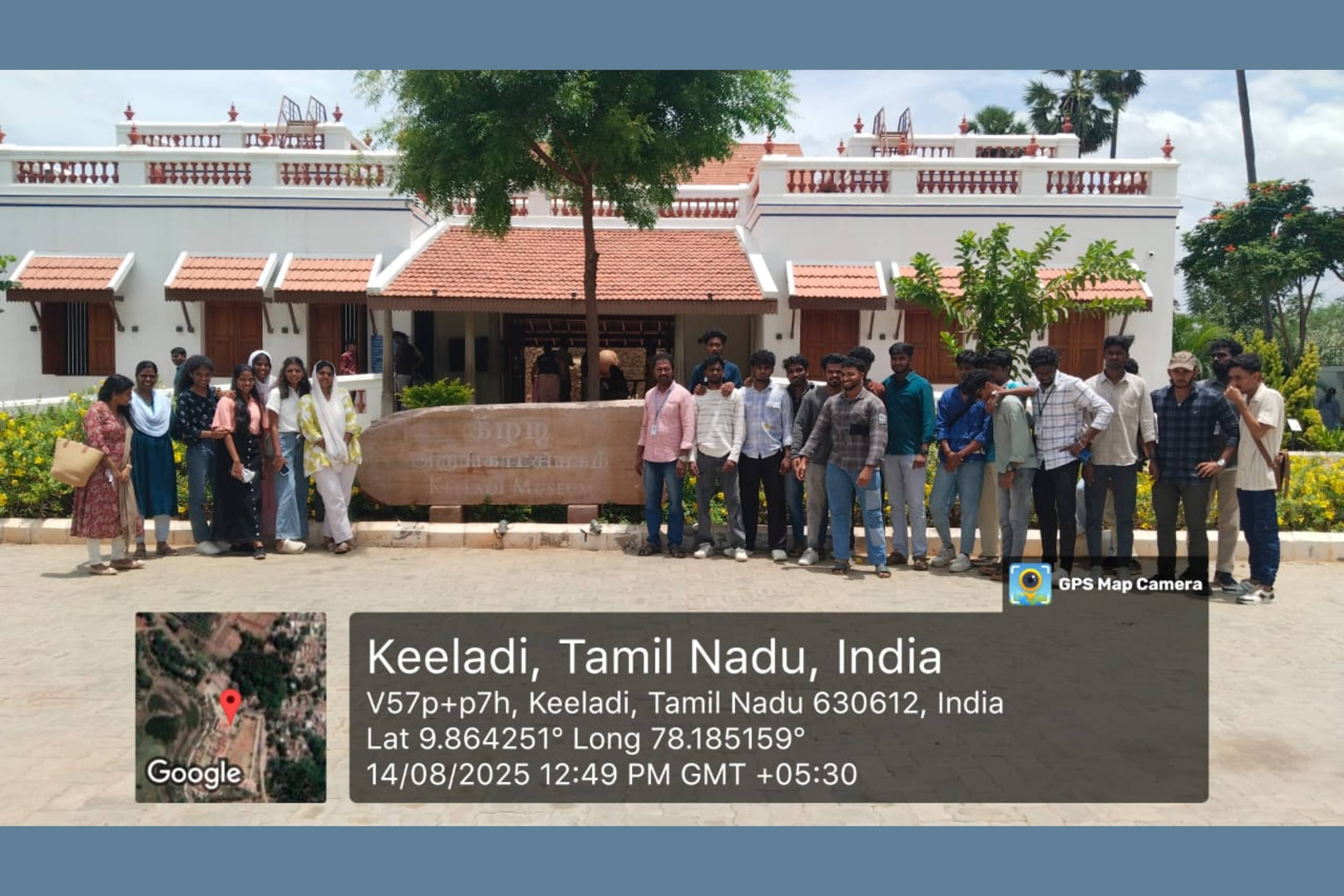 Field Visit- keezhadi on 14.08.25.